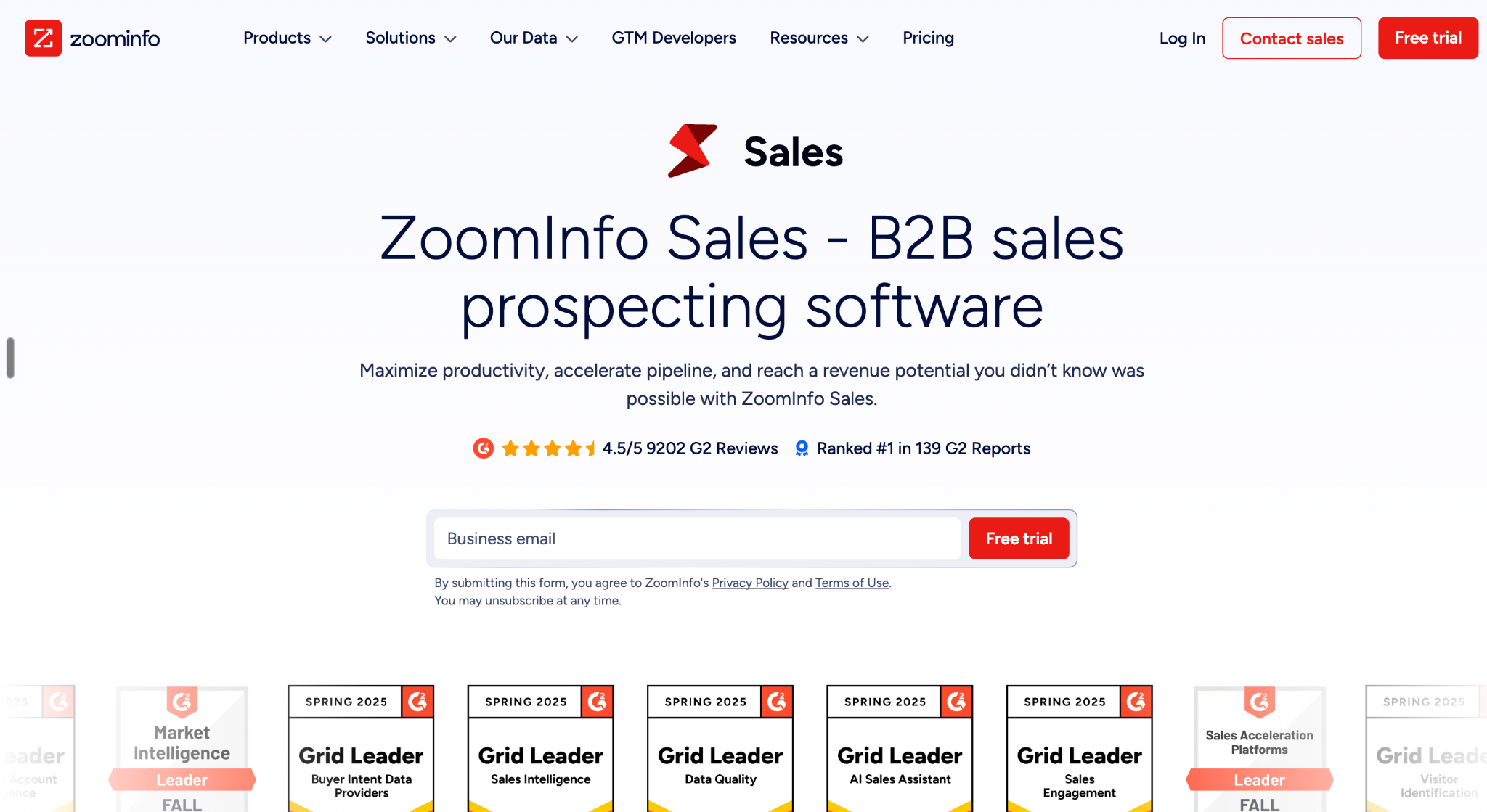ZoomInfo Sales: For Finding and Contacting Prospects