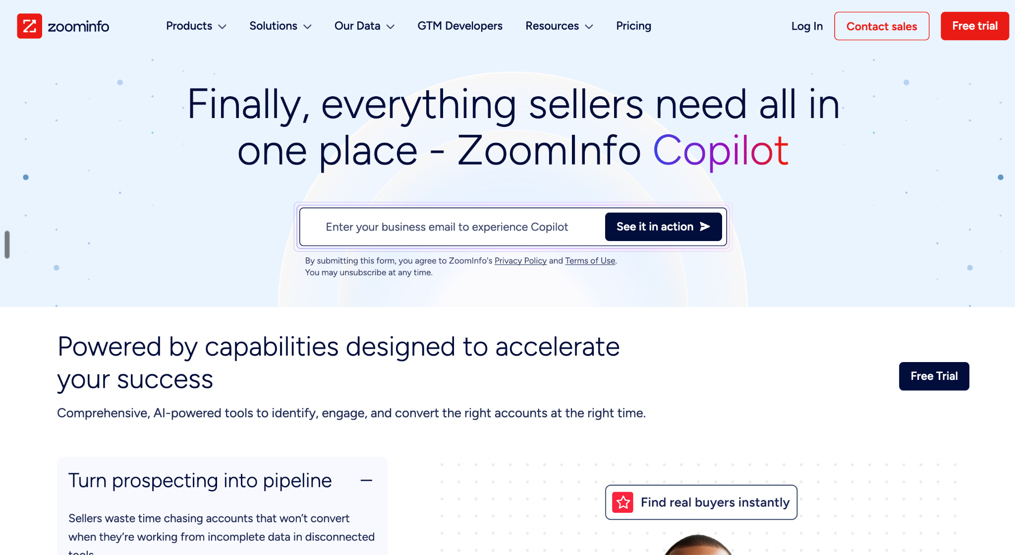 ZoomInfo Copilot: For AI-Assisted Selling