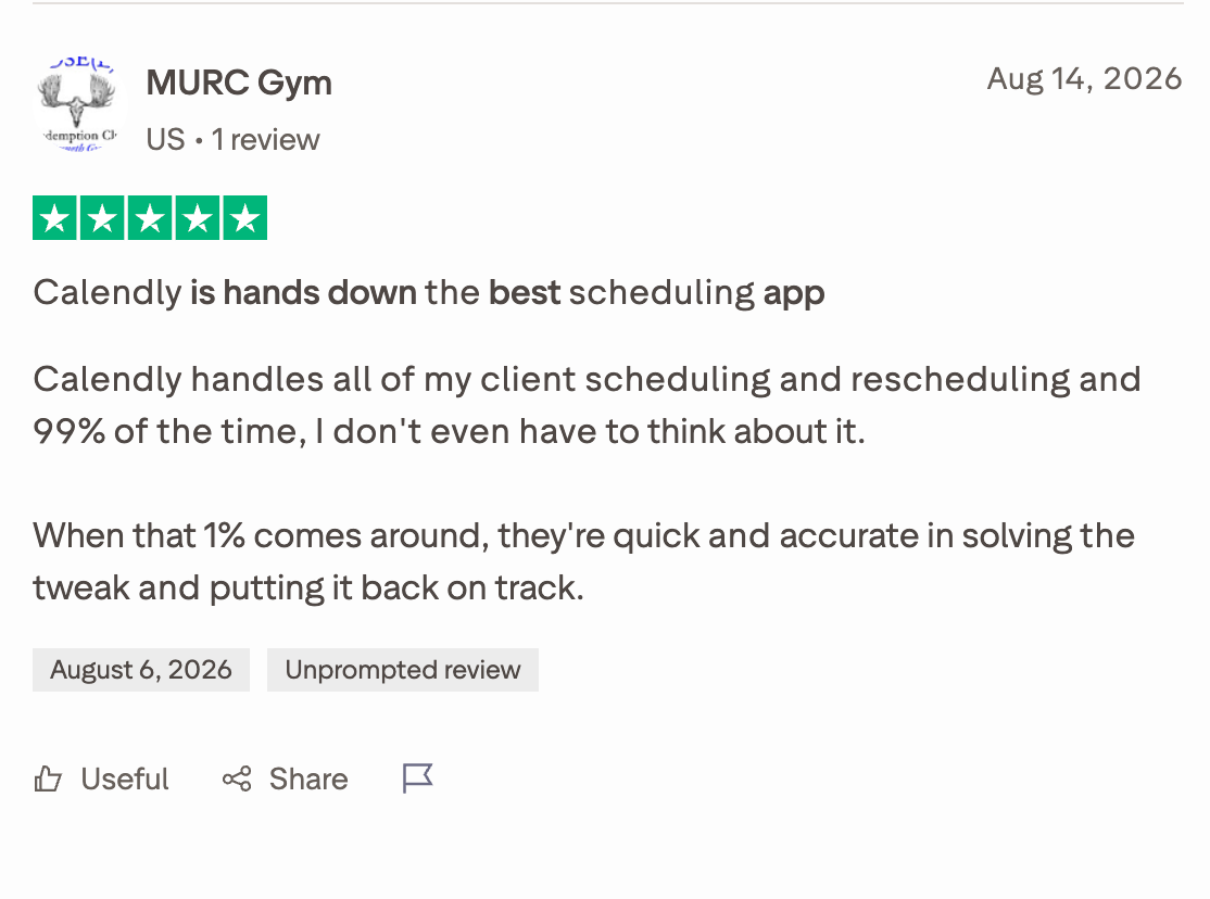 Good scheduling app