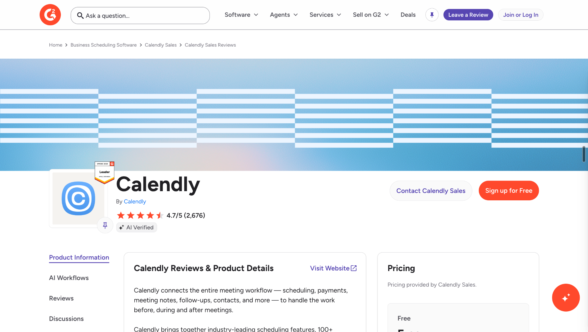 Calendly Reviews on G2