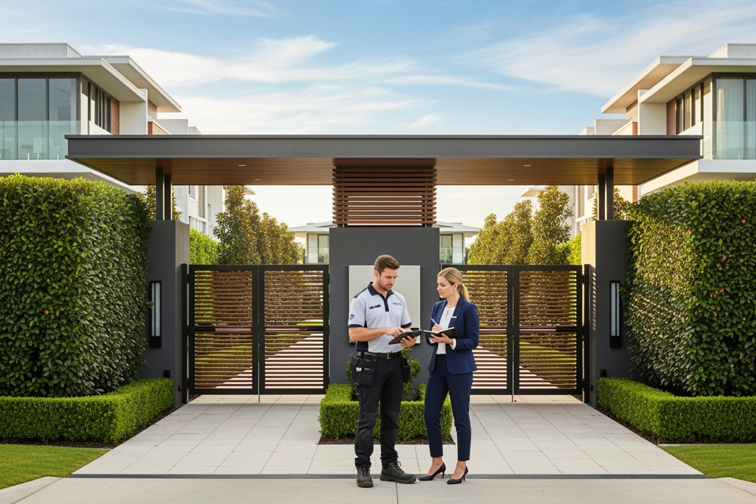 modern gated community entrance - Why Gated Communities Are Moving to Fully Integrated Access Control modern gated community entrance - Why Gated Communities Are Moving to Fully Integrated Access Control