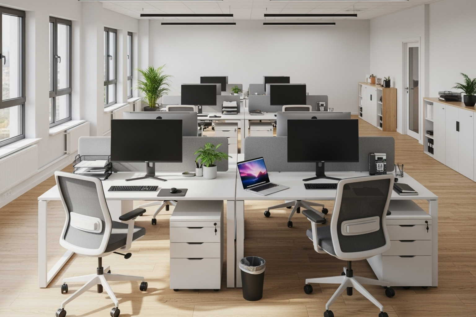 Professional technician walking through a modern office, holding a tablet displaying a Wi-Fi heat map overlay on a floor plan, with clear color zones indicating signal strength. - What Wi-Fi Heat Maps Reveal About Your Building's Blind Spots Professional technician walking through a modern office, holding a tablet displaying a Wi-Fi heat map overlay on a floor plan, with clear color zones indicating signal strength. - What Wi-Fi Heat Maps Reveal About Your Building's Blind Spots