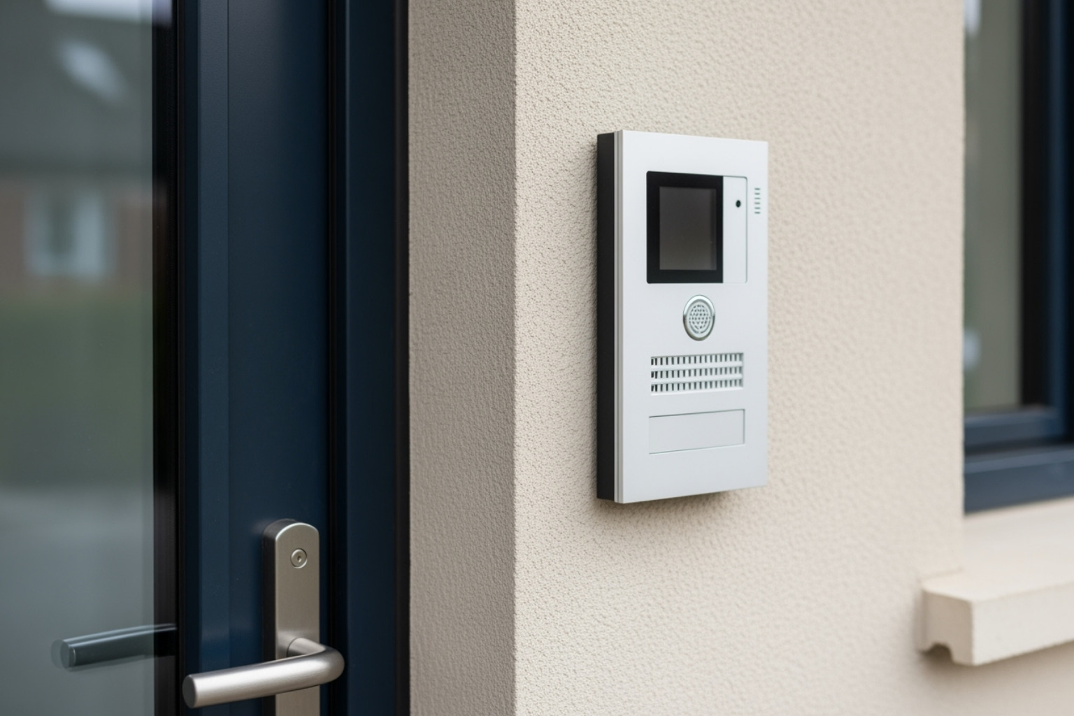 an intercom system at home