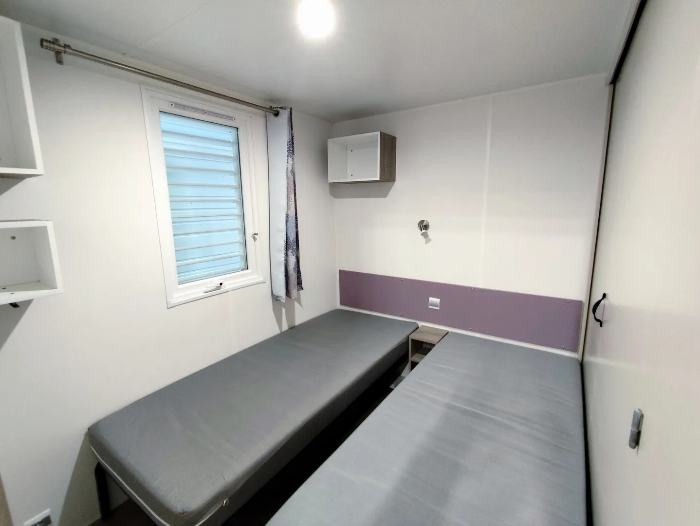 mobil home irm mobil home modulable deux chambres avec deux lits individuels mobil home occasion msmh mobil home livraison gratuite mobil home révisé