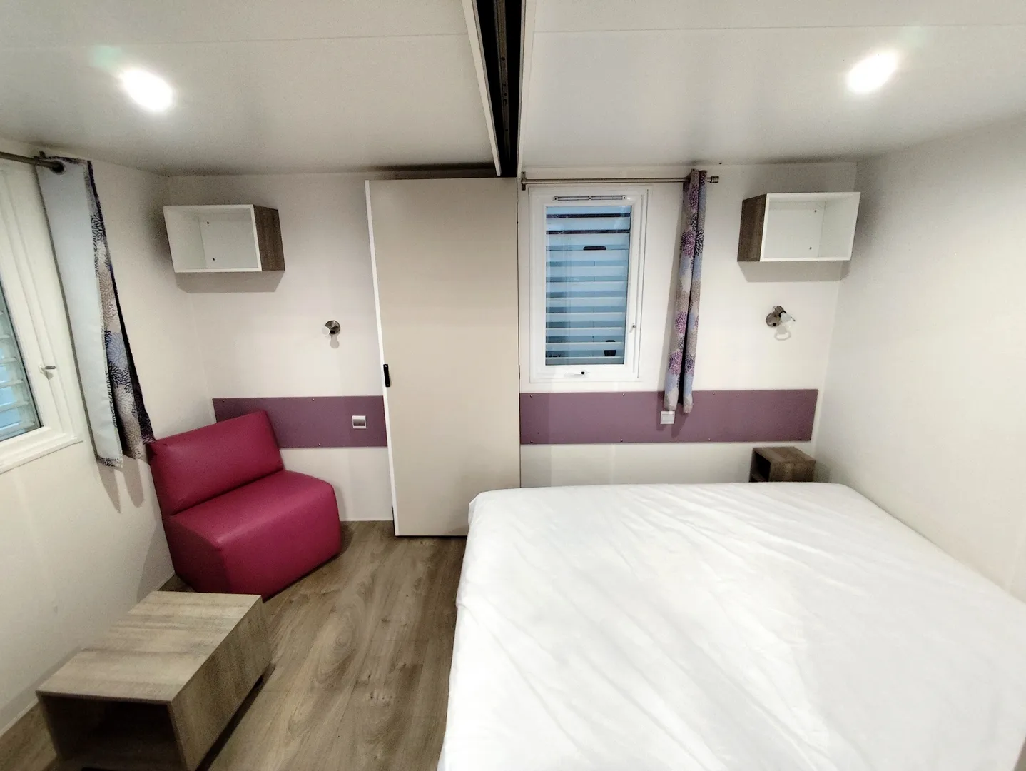 mobil home irm mobil home modulable configuration 1 grande chambre et une grande pièce à vivre mobil home occasion msmh mobil home livraison gratuite mobil home révisé