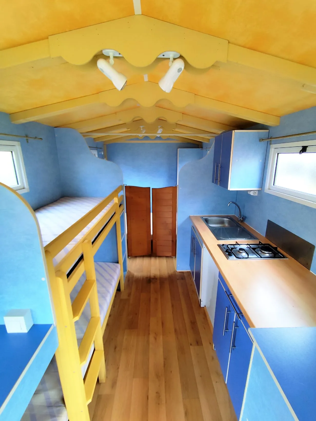 kitchenette lits superposés roulotte occasion mobil home occasion msmh mobil home livraison gratuite mobil home révisé mobil home rénové