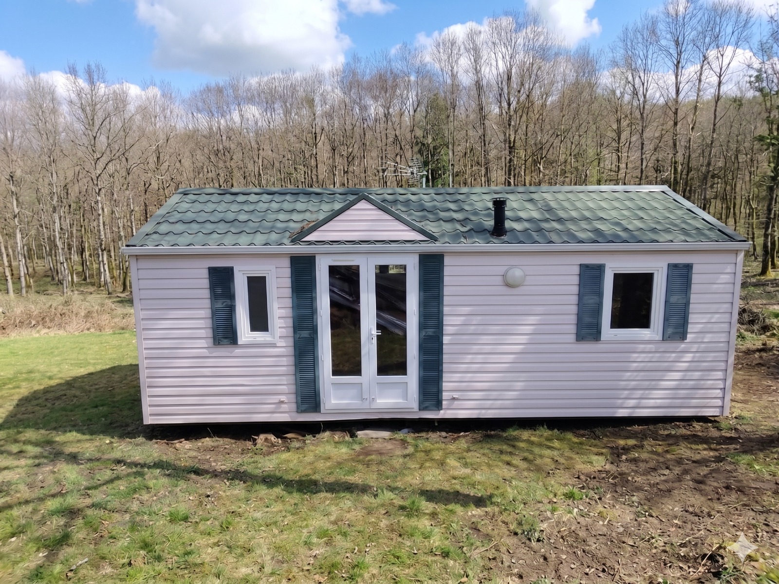 extérieur mobil home louisiane mobil home occasion mobil home rénové mobil home révisé msmh mobil home livraison gratuite