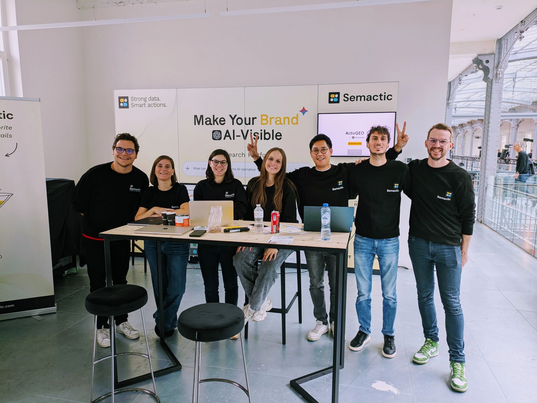 The Semactic GEO team driven by passion for AI SEO, data and results