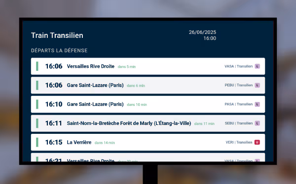 Public transport - Train