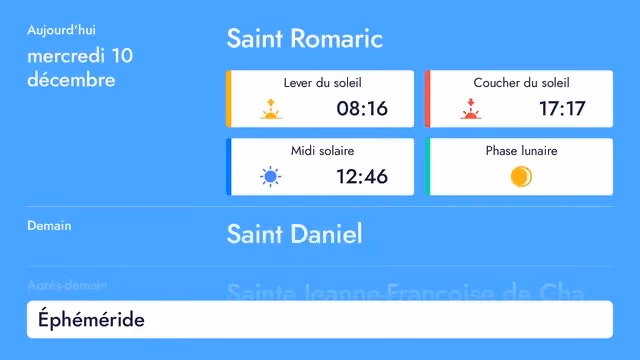 Éphéméride