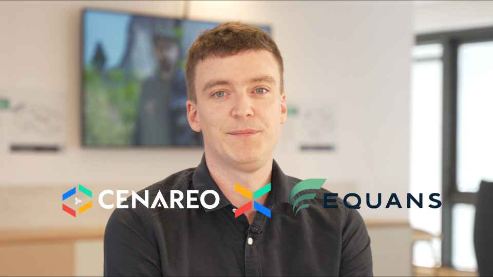 Cenareo and Equans France digital signage