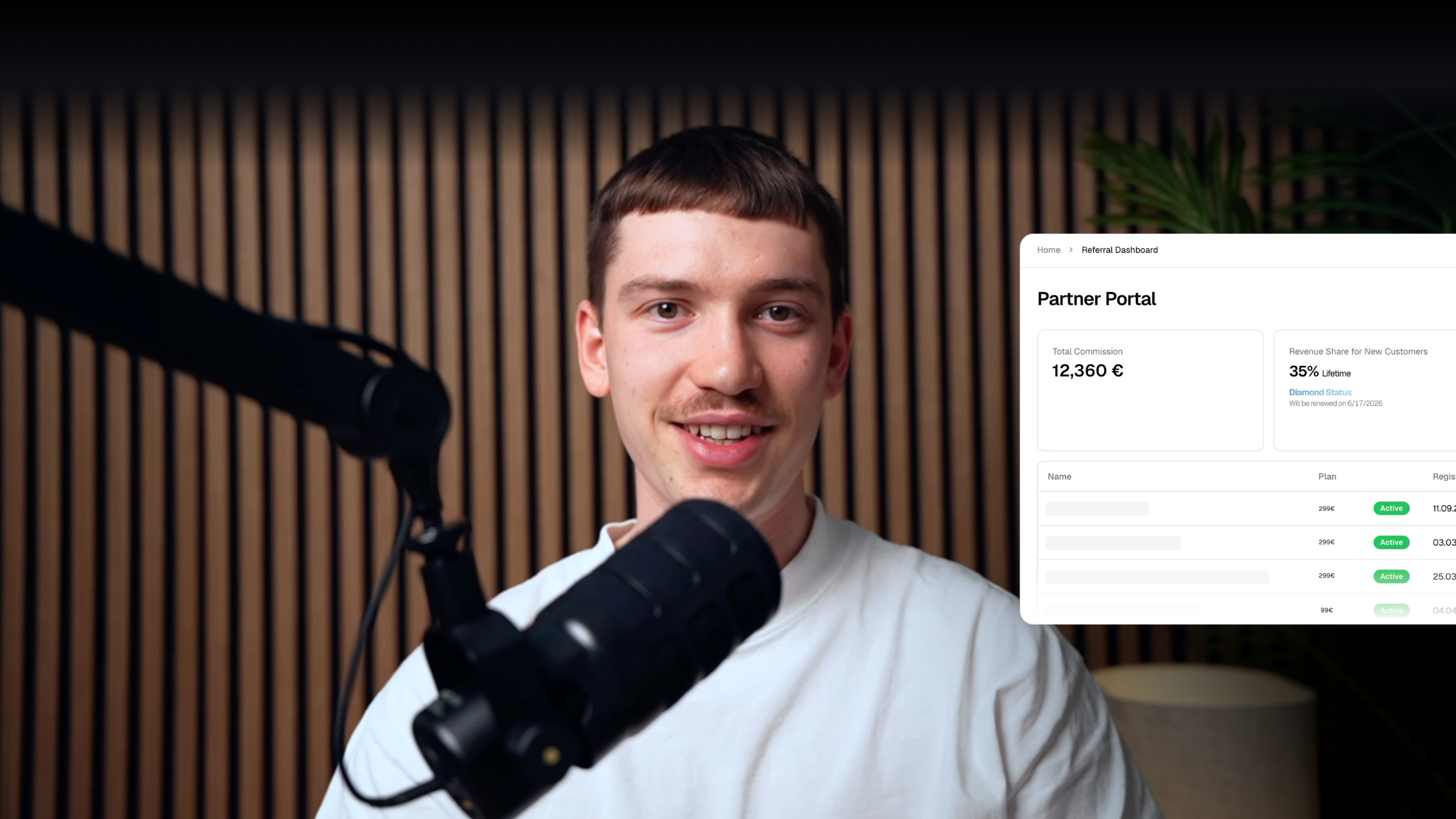 Benutzeroberfläche von fonio.ai zum Bearbeiten einer Telefonassistentin mit Einstellungen für Namen, Startnachricht, Stimme und Sprache auf Deutsch.