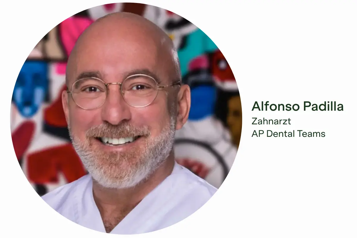 Porträt von Alfonso Padilla, Zahnarzt bei AP Dental Teams.