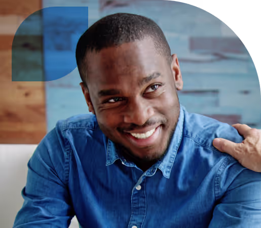 Man reassured by doctor