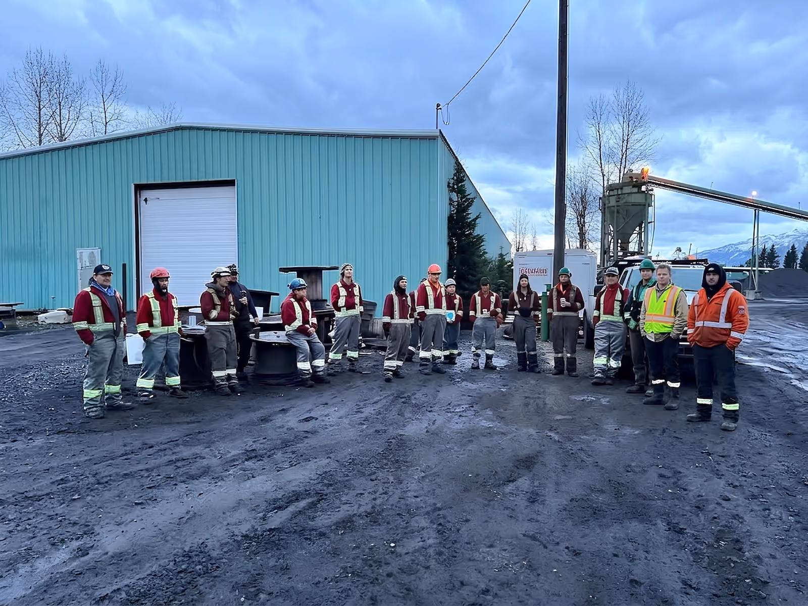 Mining Team EVR Line Creek