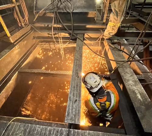 Structural replacements and equipment install