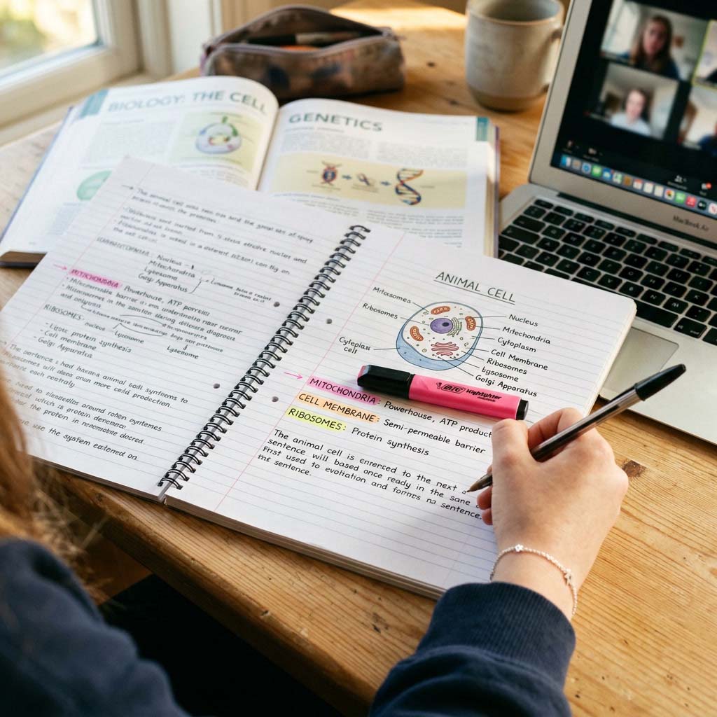 Grade 9 online classroom experience