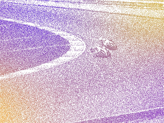 motorcycles on track