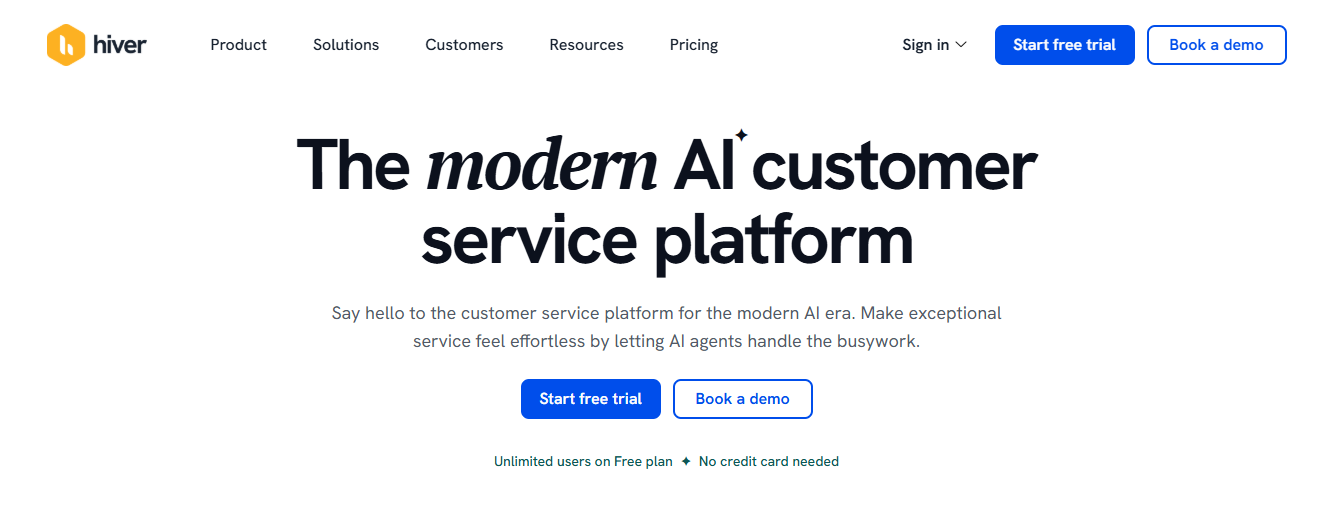 hiver - Help Desk Solutions