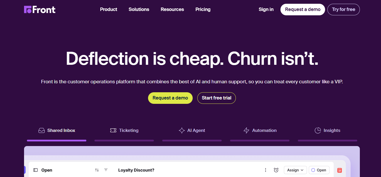 front - Help Desk Solutions