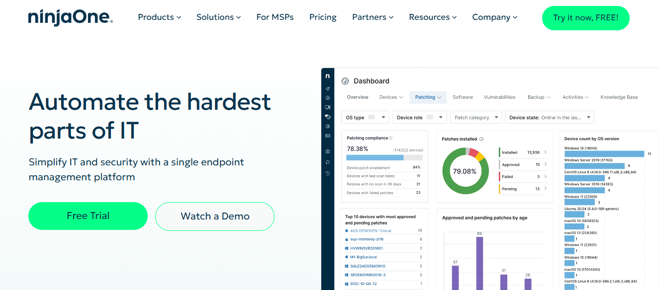 ninja one - Help Desk Solutions