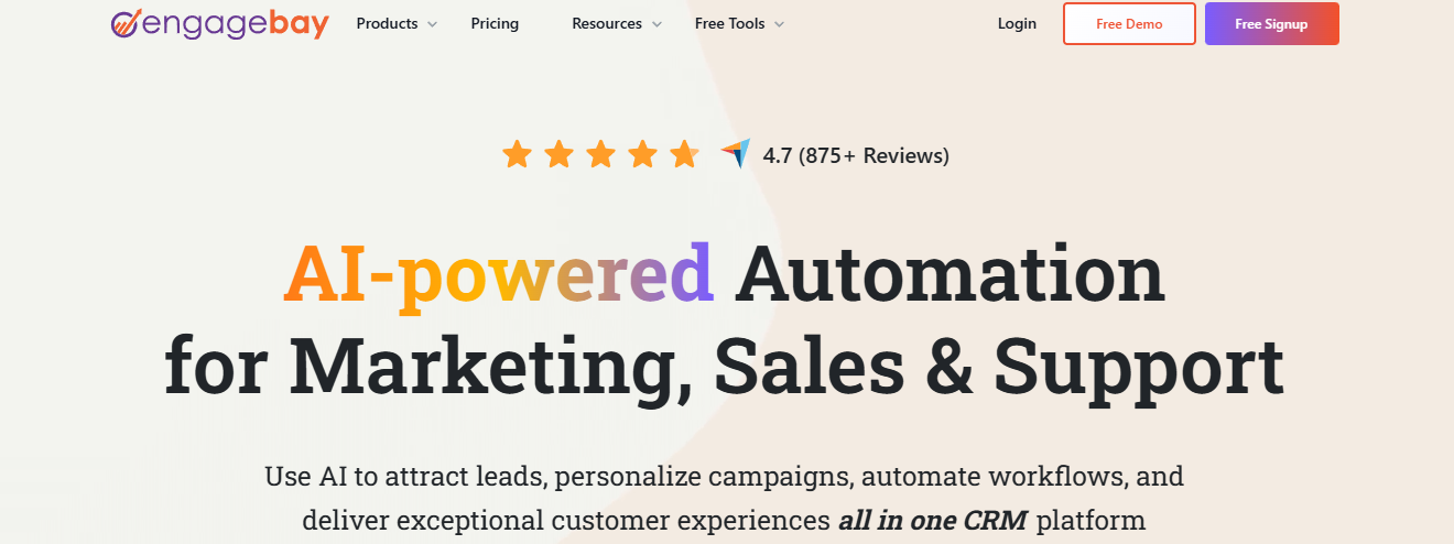 engagebay - Help Desk Solutions