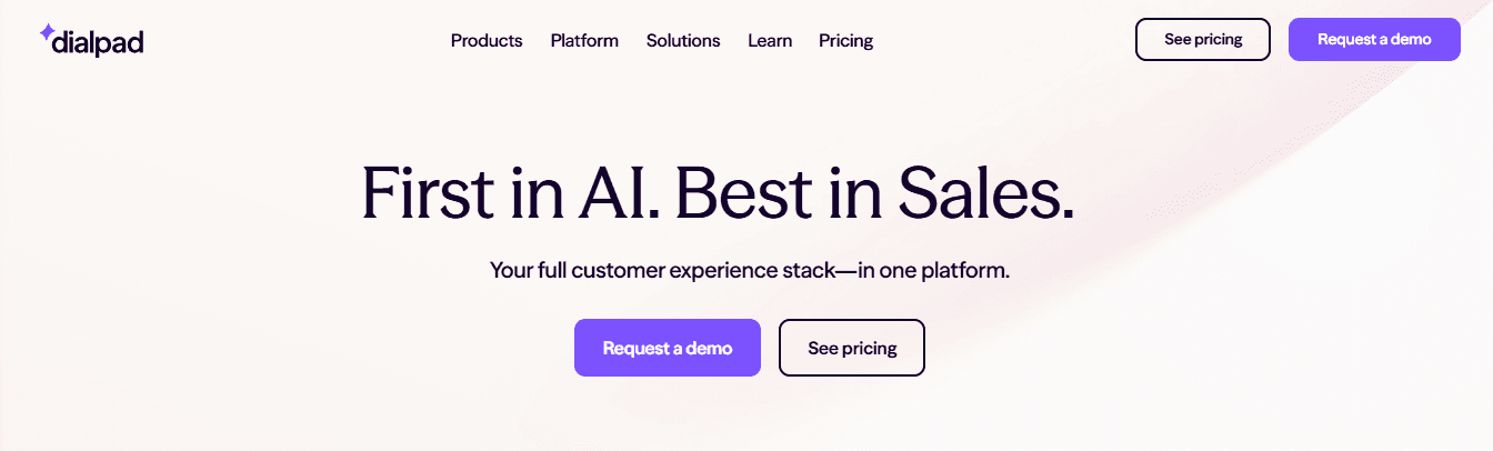 Dialpad - Enterprise Customer Service