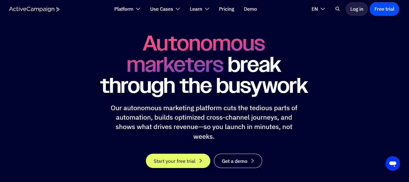 ActiveCampaign   - Enterprise Customer Service