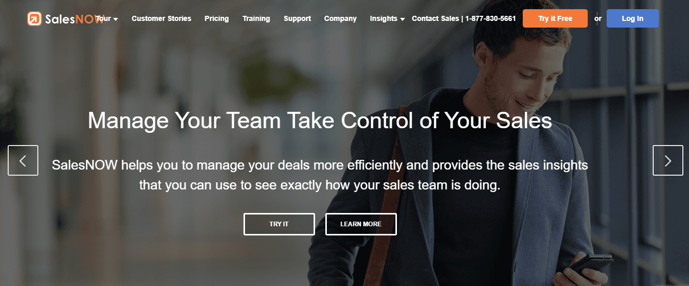 SalesNOW   - Enterprise Customer Service