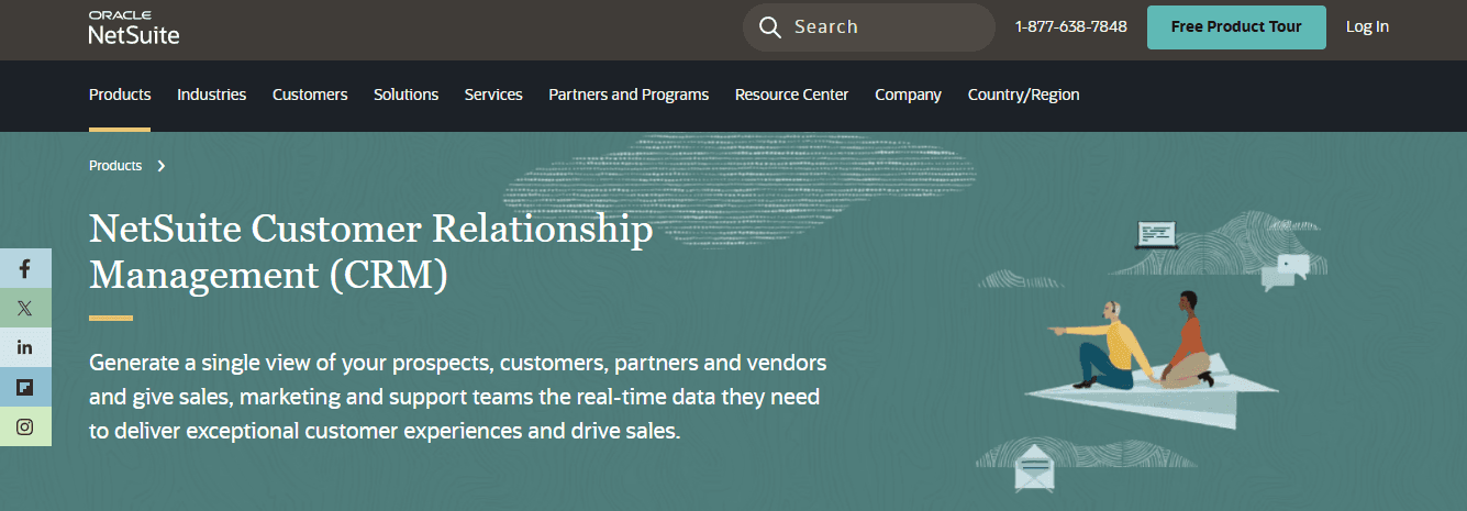 NetSuite CRM   - Enterprise Customer Service