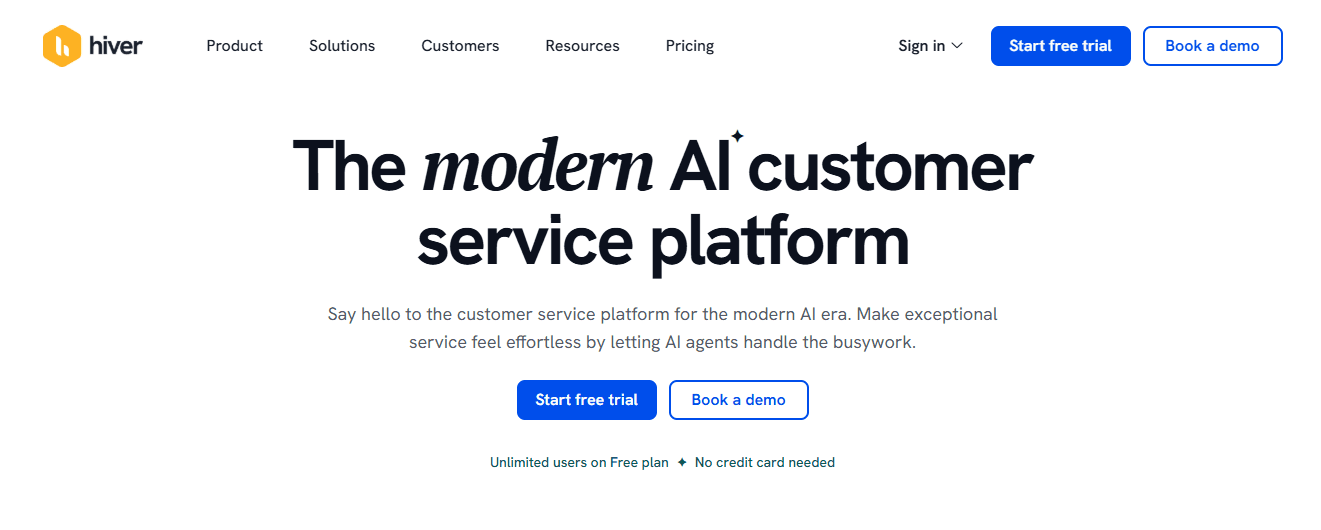 Hiver - Best Help Desk Software