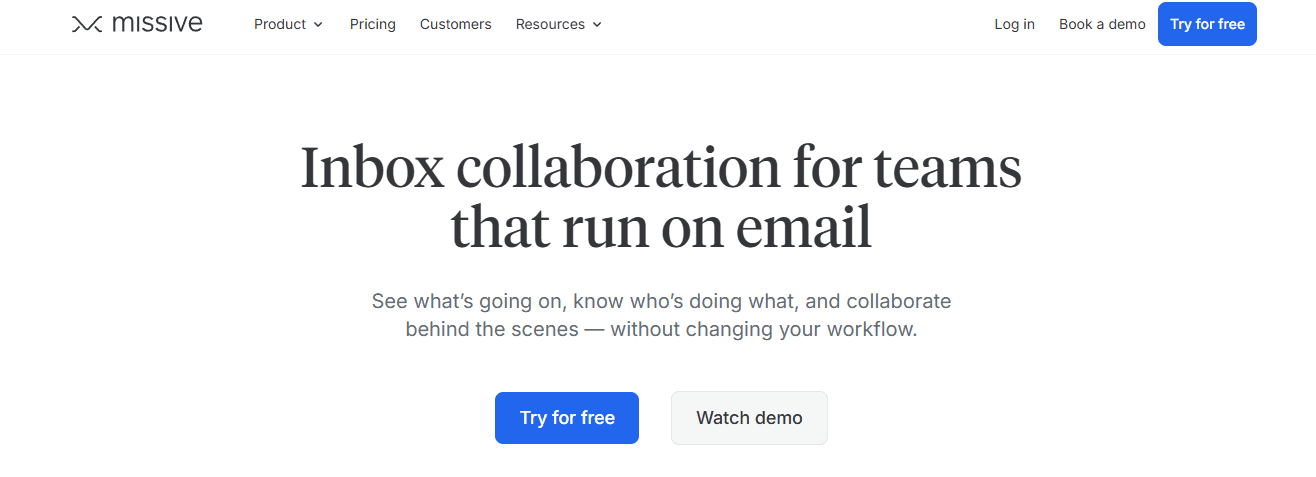 Missive - Best Help Desk Software