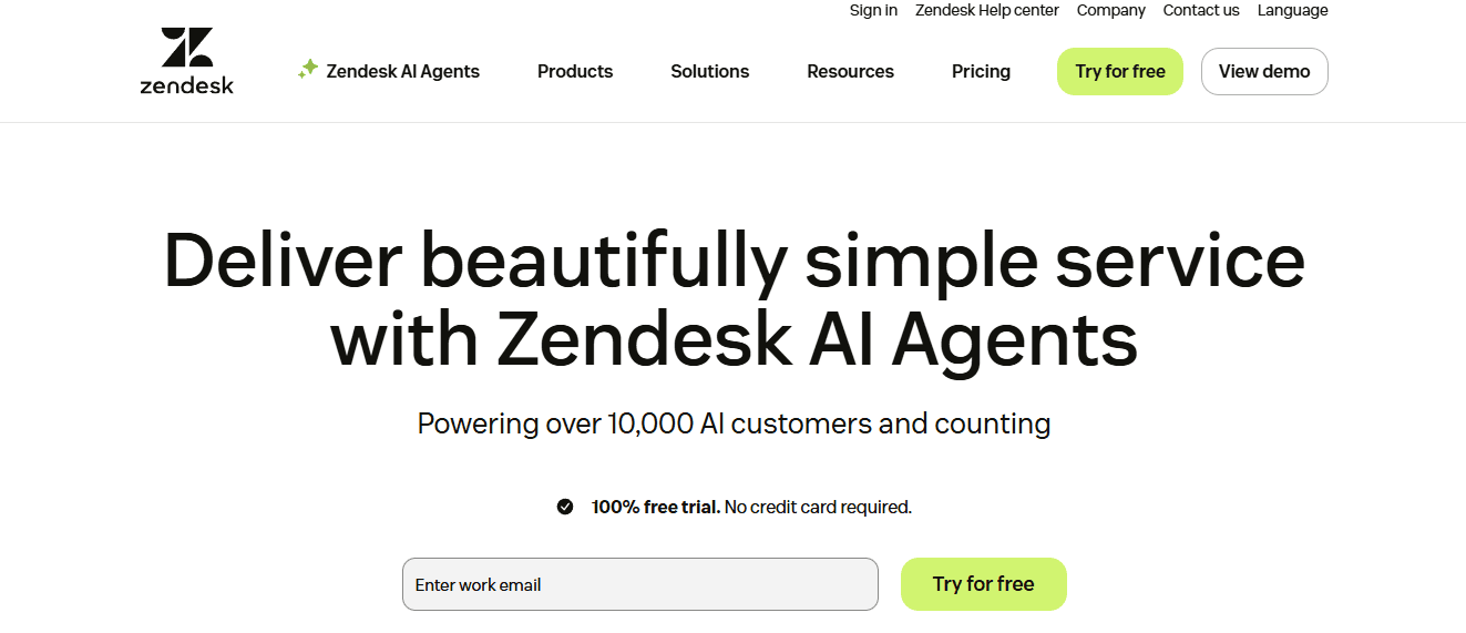 Zendesk - Best Help Desk Software
