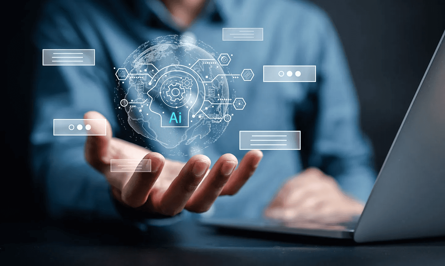 Display of AI technology - Customer Sentiment Analysis AI