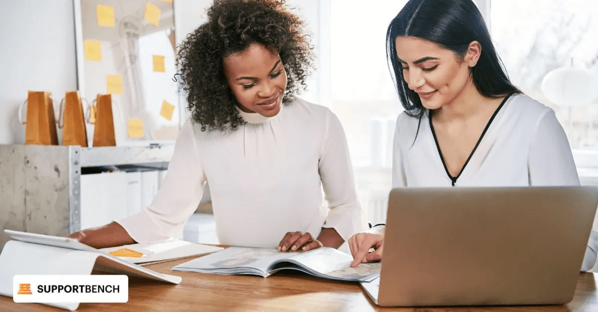 Team members reviewing cases - Escalation Management