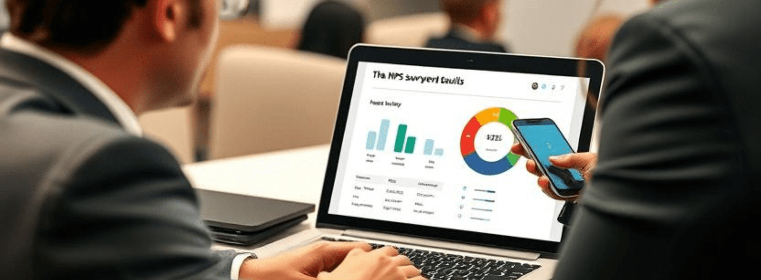 People analyzing business data - How to Improve NPS Score