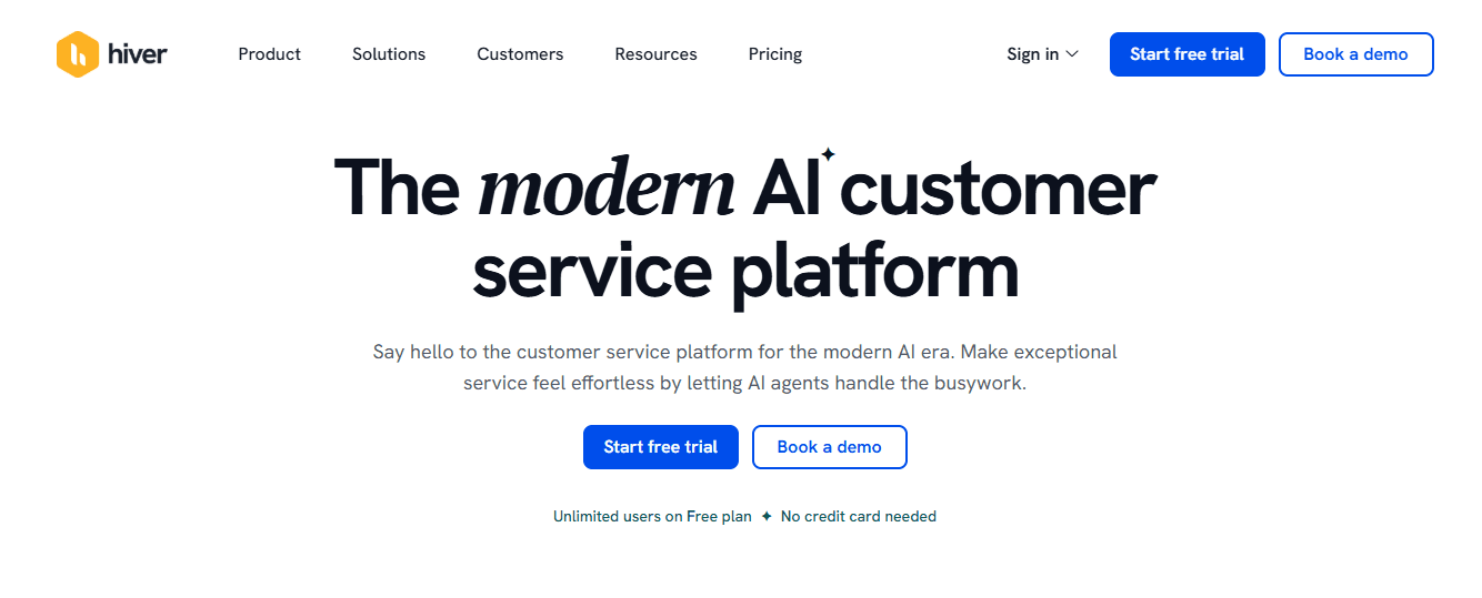 Hiver (Web, iOS, Android)  