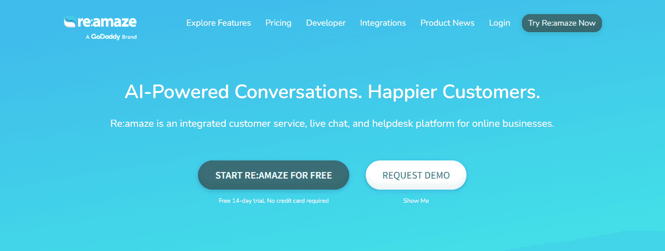 Re:amaze (Web, iOS, Android)  