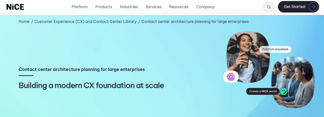 NICE: For Large Organizations  