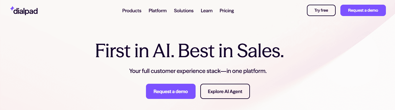 Dialpad: AI-First IVR With Outbound Automation