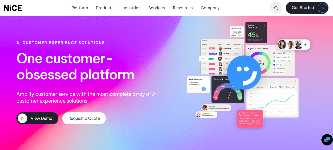 NiCe CXone: Enterprise Self-Service And Analytics