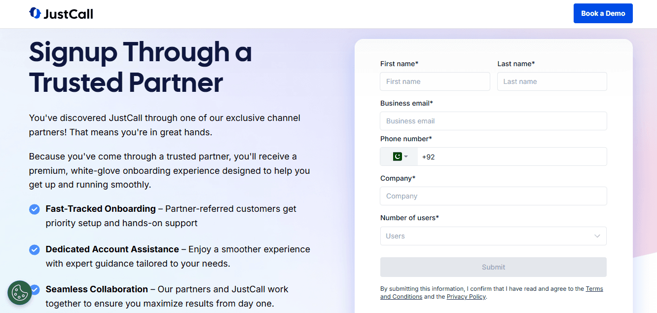 JustCall: Sales And Support IVR With CRM Focus