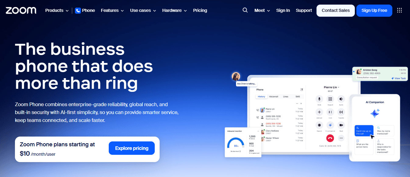 Zoom Phone: Unified Communications IVR