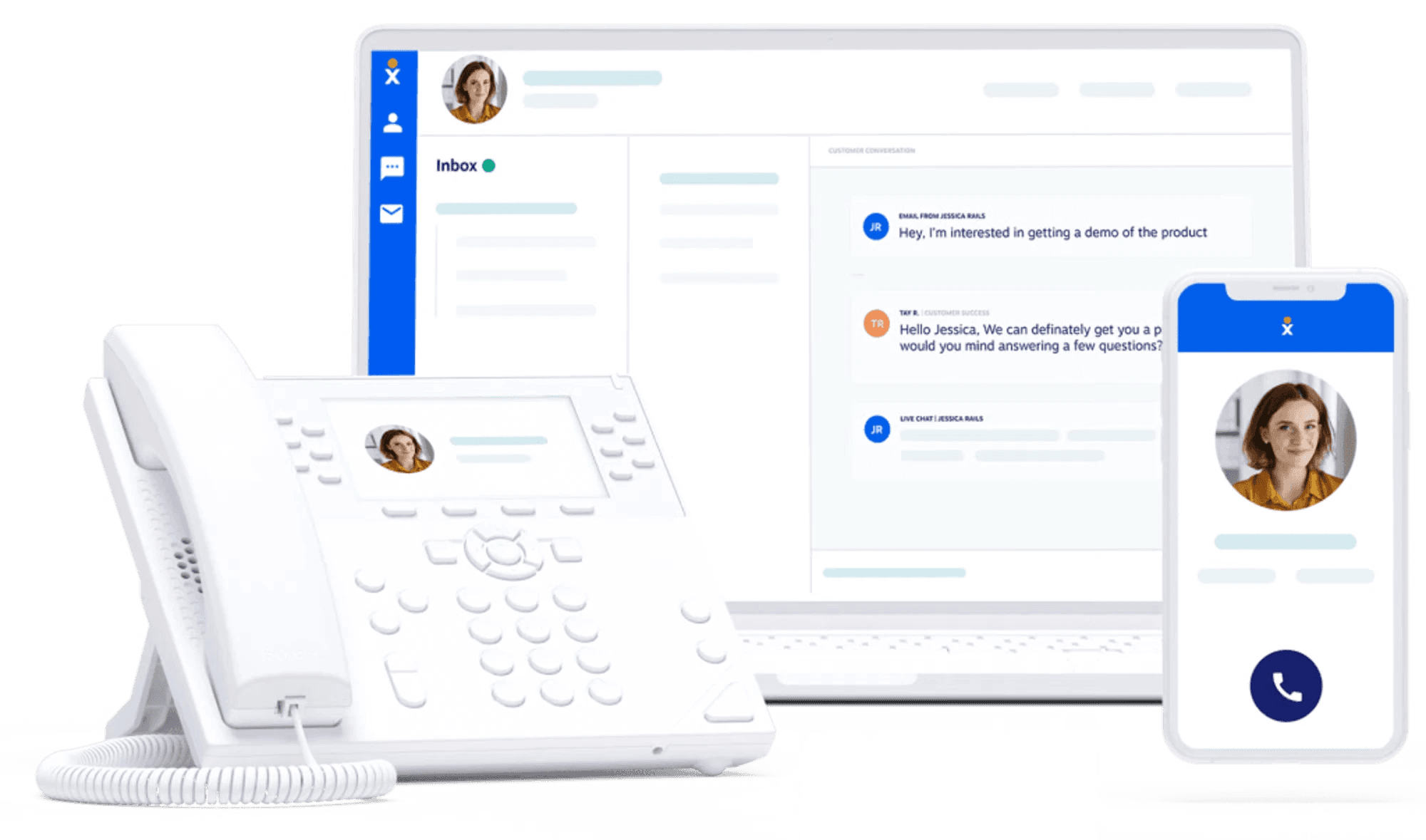 Omnichannel communication platform on multiple devices - Inbound Call Analytics