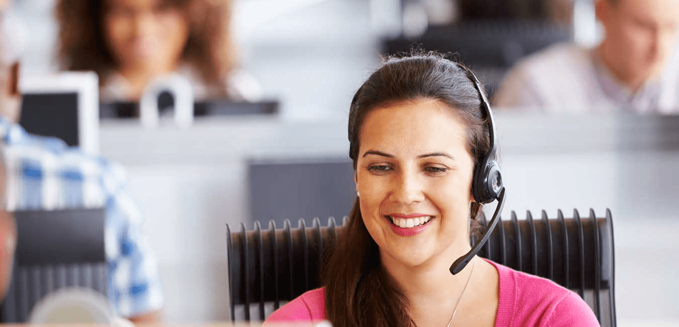 Call center representative at work - How to Automate Inbound Calls