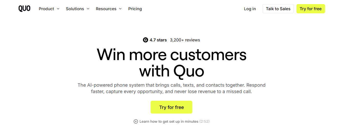 Quo (Formerly OpenPhone)