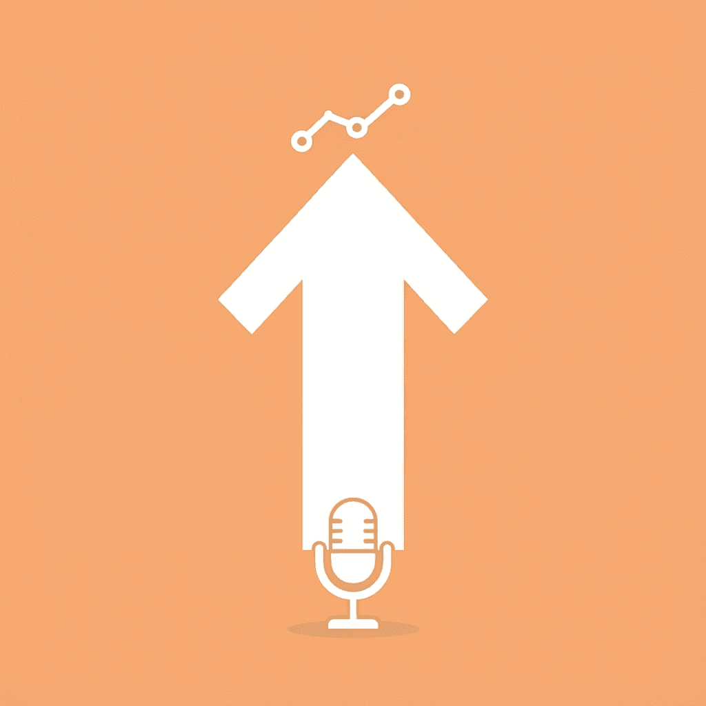 Upward arrow showing growth improvement from real-time coaching and AI-driven analytics implementation