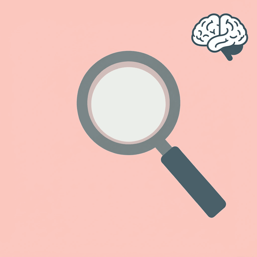 Magnifying glass icon representing detailed evaluation and analysis of vendor capabilities