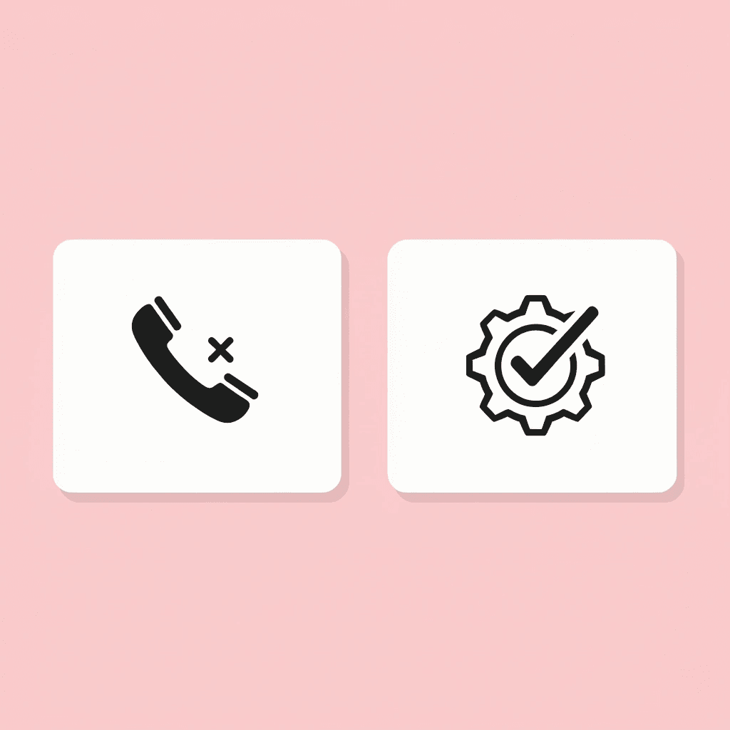 Before: missed calls and overwhelmed teams; After: automated AI call handling