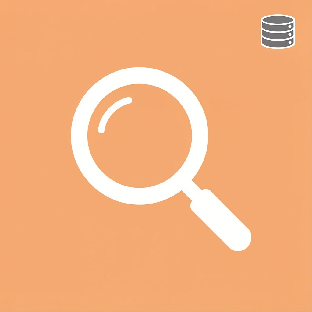 Magnifying glass focusing on the importance of testing with your specific questions and customer data